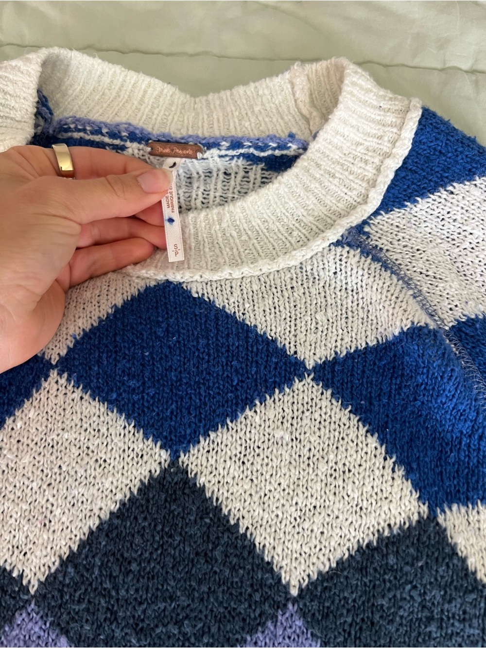 Free People Riley Patterned Pullover - Picture 2 of 3